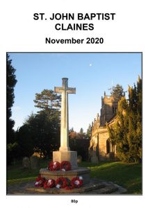 Claines Church news for November